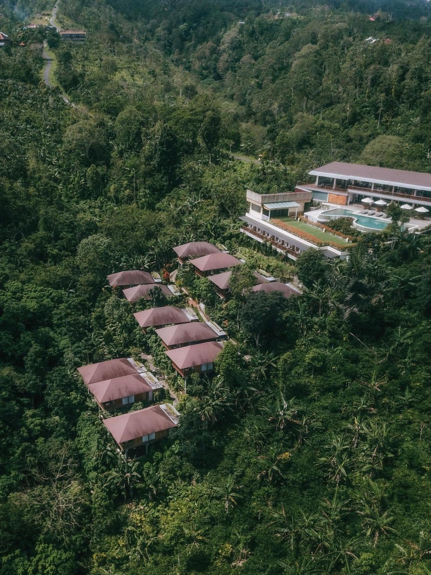 Giriwood Hotel & Villa Munduk Exterior foto